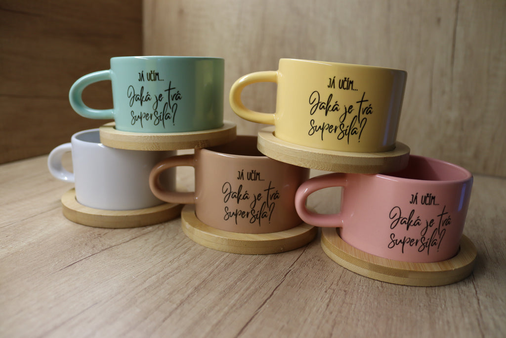 Hrnek "Já učím...Jaká je tvá supersíla?"