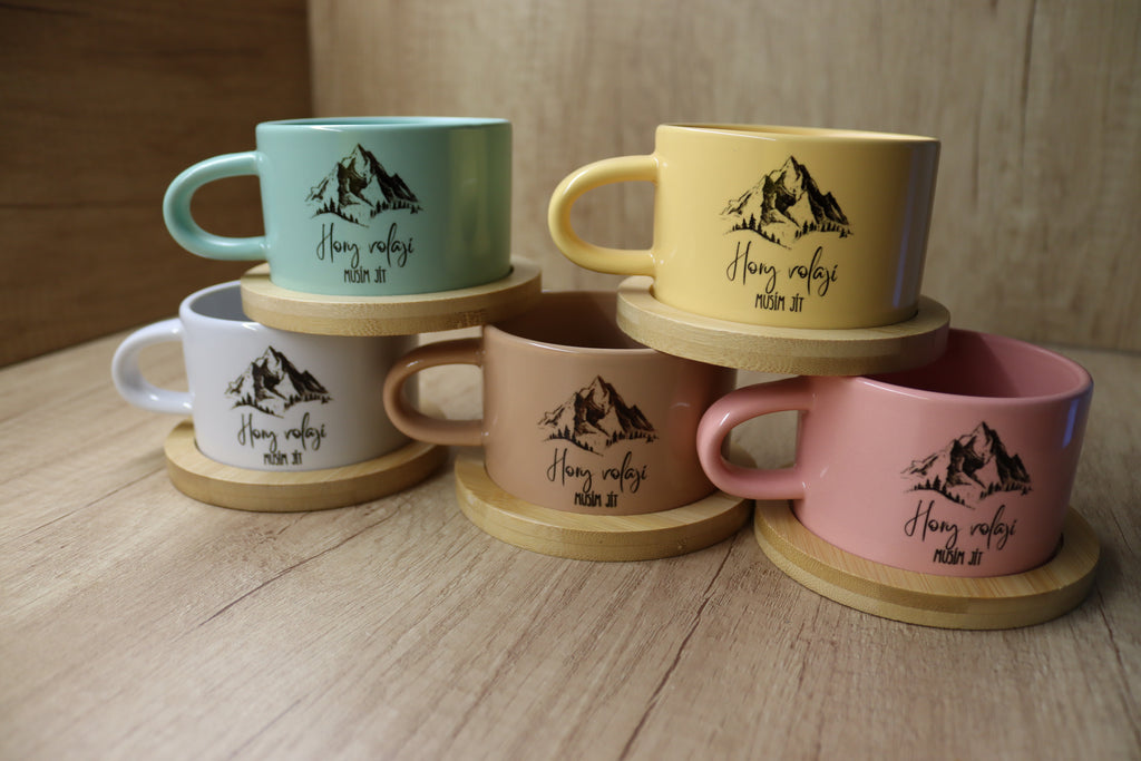 Hrnek "Hory volají, musím jít."