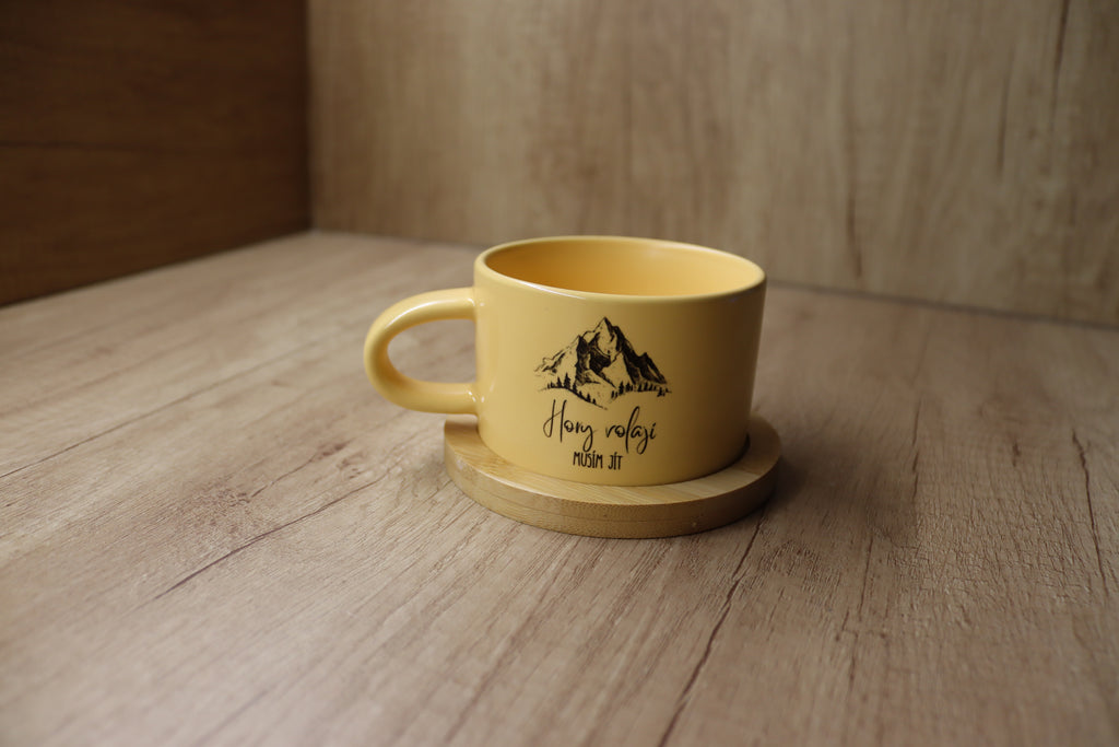 Hrnek "Hory volají, musím jít."