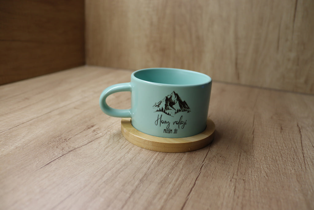 Hrnek "Hory volají, musím jít."