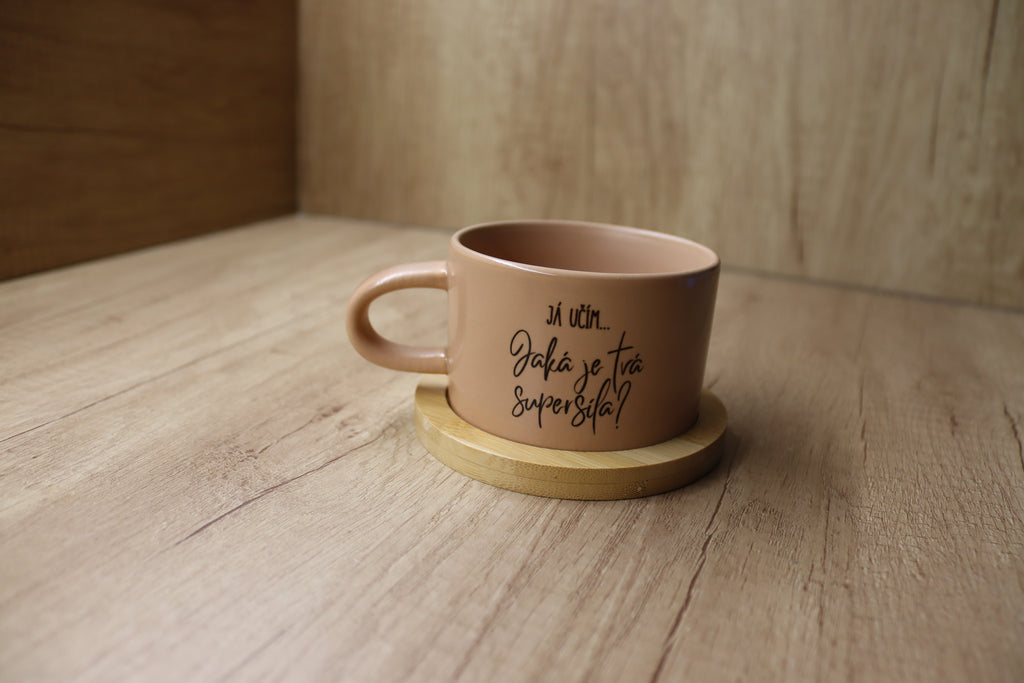 Hrnek "Já učím...Jaká je tvá supersíla?"