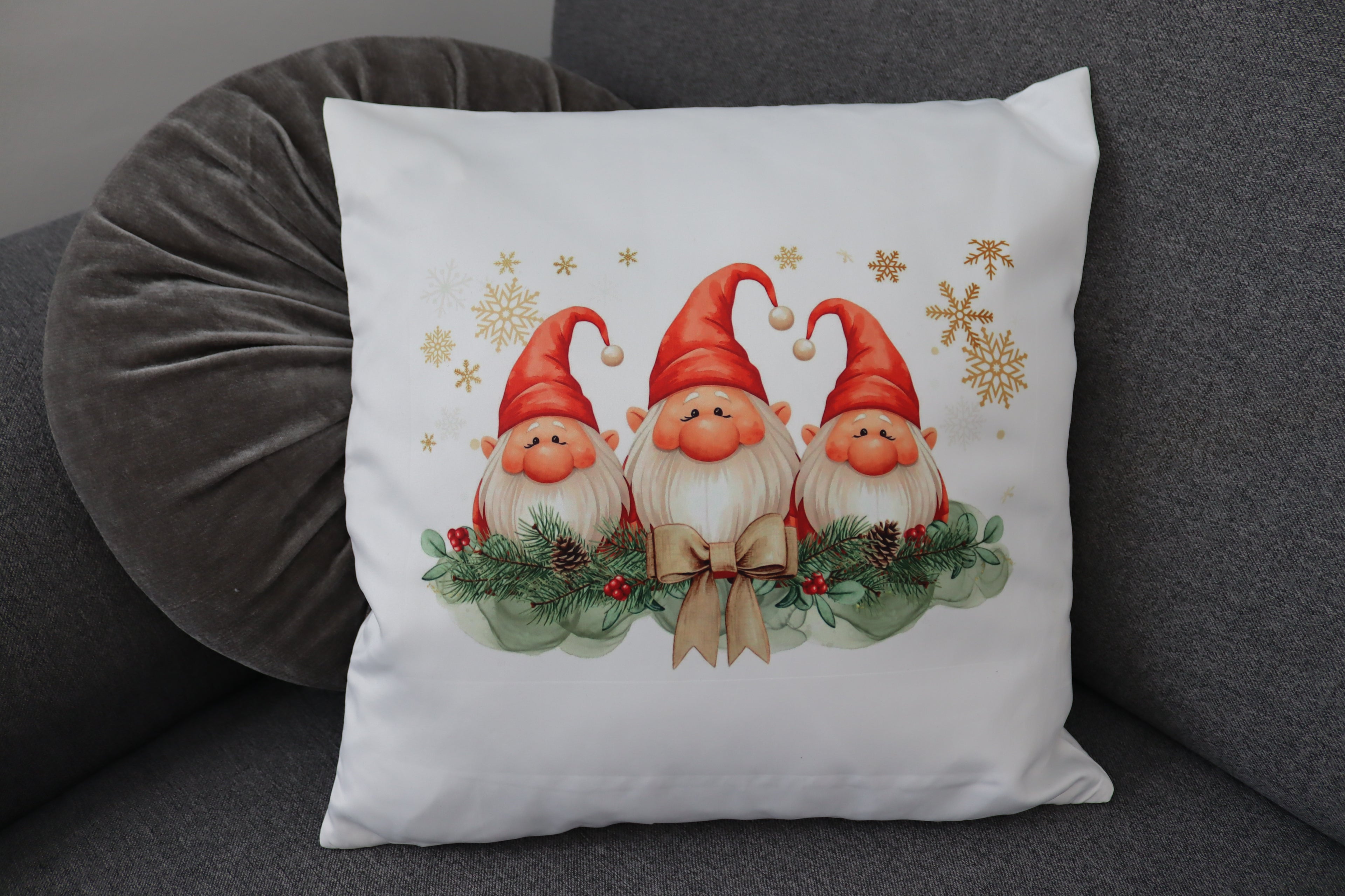 Povlak na polštář - VÁNOČNÍ SKŘÍTCI