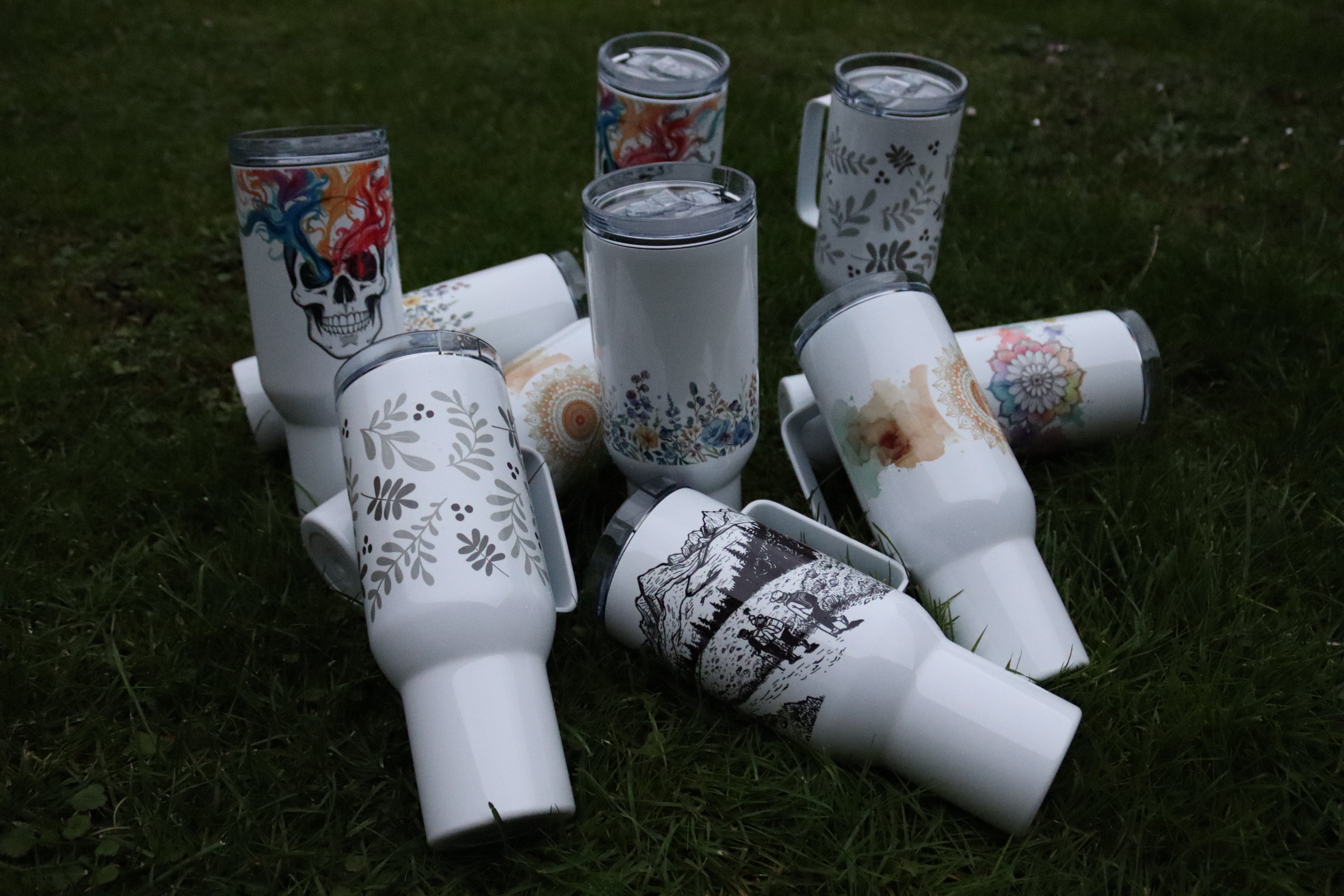 Termohrnek ŠEDÉ LÍSTKY