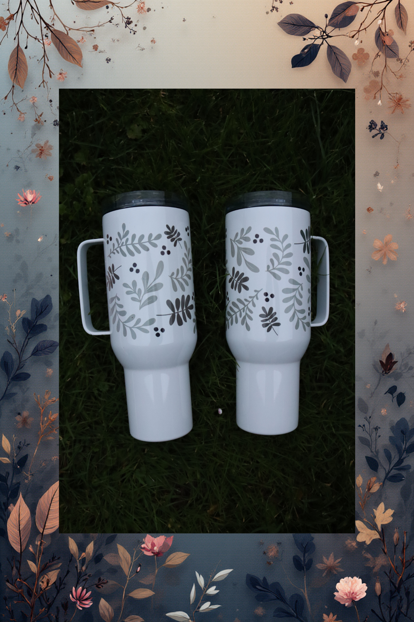 Termohrnek ŠEDÉ LÍSTKY